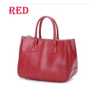 New Fashion Female Leather Commuter Bag OL Handbag Single Shoulder Bag 
