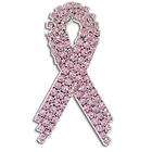 breast cancer pink rhinestone awareness ribbon lapel pi $ 18 99 5 % 