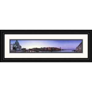   the Gran Canal by Emanuele Brambilla   Framed Artwork: Home & Kitchen