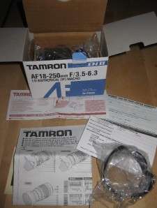 TAMRON AF 18 250mm F/3.5 6.3 Di II LD Aspherical IF Macro Zoom Lens 4 