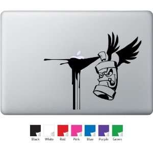    Spray Can Decal for Macbook, Air, Pro or Ipad 