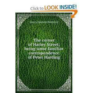   Correspondence of Peter Harding. M.D. Henry Howarth Bashford Books