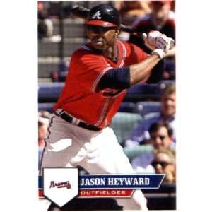 Topps Major League Baseball Sticker #144 Jason Heyward Atlanta Braves 