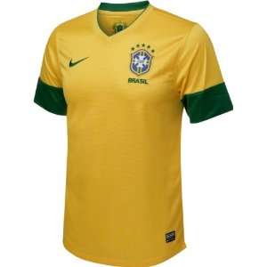  Brazil Boys Home Football Shirt 2012/13