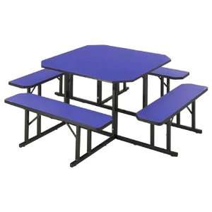  Square Backless Break Room Table