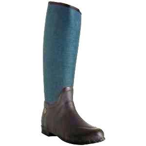   Rain Boots Womens Lady N Womens Size 5 / 6 Blue Navy 37 EU  