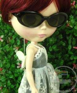 Blythe Doll Glasses Black Frame Black Sunglasses #A8  