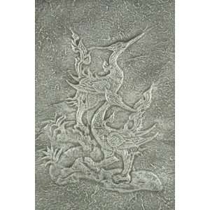  Saa paper relief, Dancing Swan