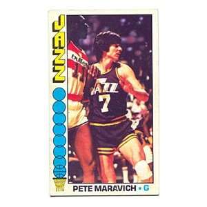  Pete Maravich 1977 1978 Topps Card: Sports & Outdoors