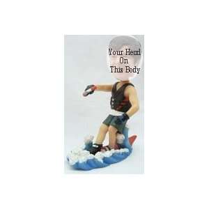  Personalized Water Skiing Bobblehead: Home & Kitchen