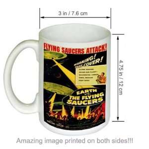   vs. The Flying Saucers Vintage Movie COFFEE MUG