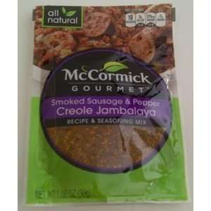 McCormick Gourmet Smoked Sausage and Pepper Creole Jambalaya (Recipe 