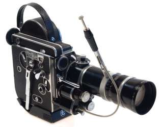BOLEX H16 REFLEX MOVIE FILM CAMERA VARIO SWITAR 2.5 f18 86mm OE ZOOM 