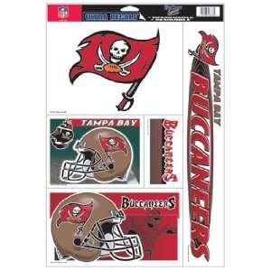  Tampa Bay Buccaneers Static Cling Decal Sheet *SALE 