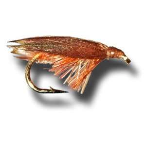   Slow Water Caddis   Brown Fly Fishing Fly: Sports & Outdoors