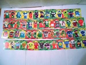 Gogos Crazy Bones Power Series 4: Lot of 55 New Trading Game Cards 