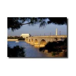   Arlington Memorial Bridge Washington Dc Giclee Print: Home & Kitchen