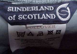Mens Sunderland of Scotland Windbreaker Golf Shirt XL  