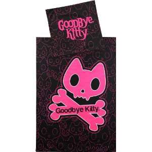  United Labels   Goodbye Kitty parure de lit Black Logo 135 