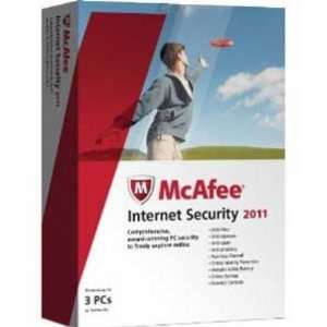  McAfee Internet Security 2011   Subscription package 