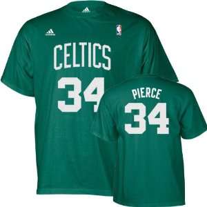 Paul Pierce adidas Name and Number Boston Celtics T Shirt   XX Large 
