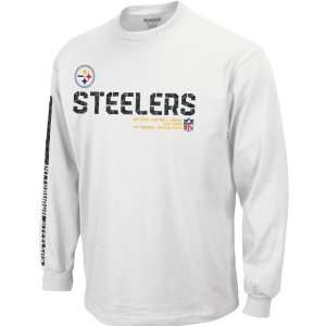  Steelers Mens Sideline Tacon Long Sleeve T Shirt