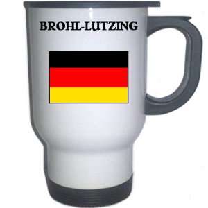  Germany   BROHL LUTZING White Stainless Steel Mug 