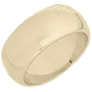  T2 Tqwr2243NNB Non Tarnishing 14kt Gold Plain Simple Wide Band 