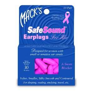  Mack?s SafeSound For Her Soft Foam Earplugs: Health 