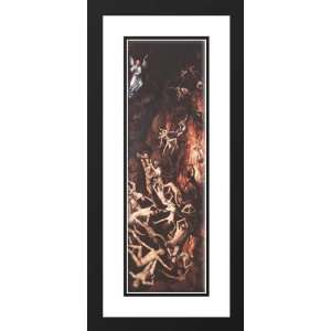  Memling, Hans 13x24 Framed and Double Matted Last Judgment 