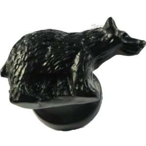   681379, Knob, Bear Knob   Right Face   Black,