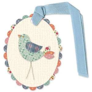  Meri Meri Gift Tag Patterned Bird, Single Tag Arts 