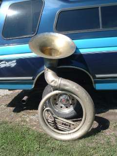 Holton Collegiate Silver Sousaphone Needs Work Missing Valves  