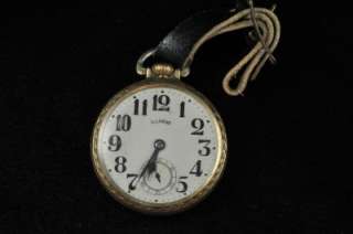 VINTAGE 16S ILLINOIS 17J POCKETWATCH GRADE 706 DOUBLE ROLLER FROM 1918 