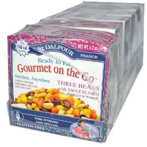 Gourmet on the Go, Three Beans with Sweetcorn, 6 Pack, 6.2 oz (175 g 