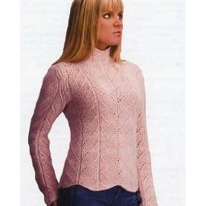  Margrite Bulky Lace Sweater (KK444) Arts, Crafts & Sewing