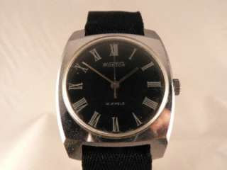 Wostok Wrist Watch 18 J Cal 2209 Export USSR ca 1970s  