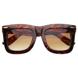 Super Thick Womens Wayfarer Sunglasses 8094 Tortoise  