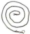 Stainless Steel Silver Tone Necklace net Chain Free