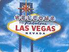 Welcome Las Vegas Sign Mouse Pad Computer Casino Blue