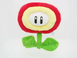 Super Mario Bros 6.5 SUN FLOWER Plush Toy Doll+MX155  