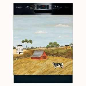   Art 11270 Appliance Art Cow & Barn Dishwasher Cover: Kitchen & Dining