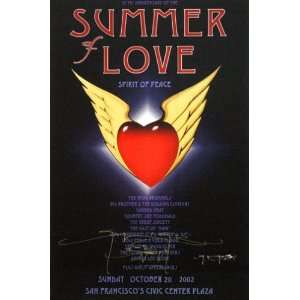  35th Anniversary Of The Summer Of Love   Concert Poster 