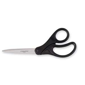   Pack FISKARS MANUFACTURING 8IN BENT RECYCLED SCISSORS 