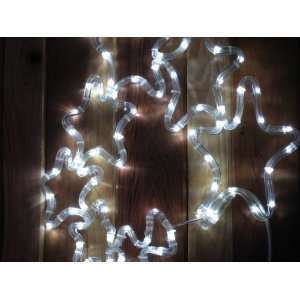  LED rope lights; Stars LED rope light motif; Christmas LED lights 