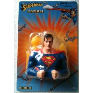  SUPERMAN BIRTHDAY CANDLE: Toys & Games