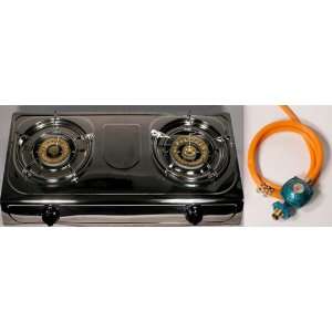  2006 Deluxe Stainless Steel Dual Propane Burner: Sports 