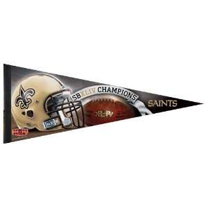 New Orleans Saints Pennant   Super Bowl Champions Sports 