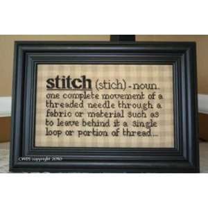  Dictionary Series Stitch   Cross Stitch Pattern Arts 