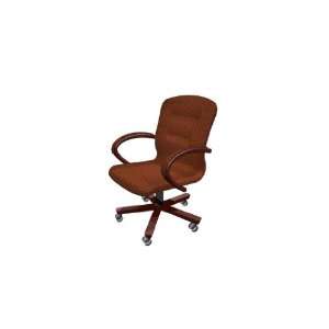   Remedy Fabric Mid Back Office Chair, Ascot (Red): Office Products